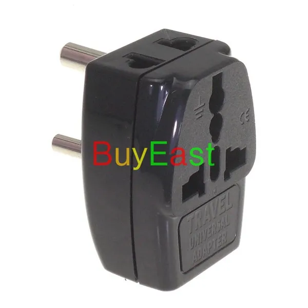 

INDIA, Sri Lanka 3 Multi Outlet Type D Electrical Power Plug Travel Adapter