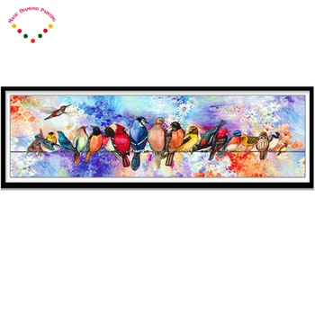 

Diamond Full Diamond Bird Diamond Embroidery New European Abstract Painting Living Room Bedroom Bed Videos