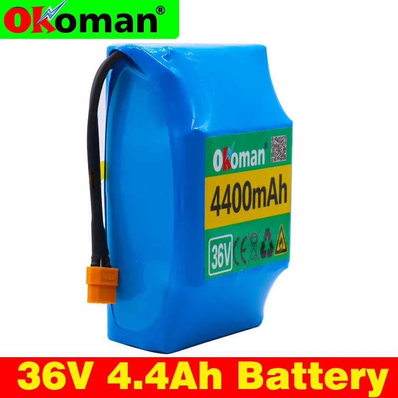 36V 4.4Ah 4400mah Высокий сток 2 колесный электрический скутер самобалансирующийся литиевый аккумулятор для самобалансирующихся подходит 6," 7"