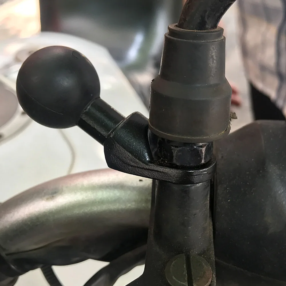 TUYU шаровая Головка черный держатель телефона GPS крепление мотоцикла база с 10 мм отверстием автоцикл подставка для Gopro Xiaomi для iPhone