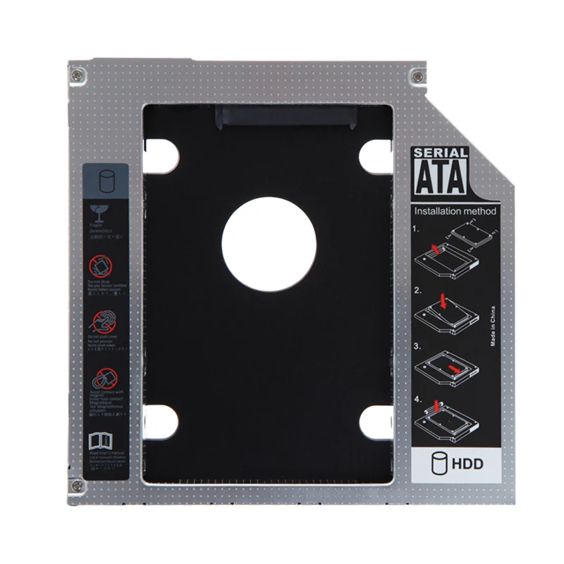 Жесткий диск из магниевого сплава 2nd 9 5 мм 2 &quotSATA HDD SSD Caddy Bay для Mac Book pro ноутбук
