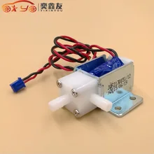 Нормально открытый Соленоидный клапан Миниатюрный Электрический водяной клапан Snuffle клапан DC12V