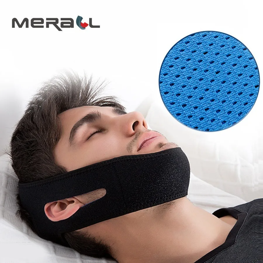 Breathable Chin Strap For Stop Snoring Bruxism Mouth Guard Widening