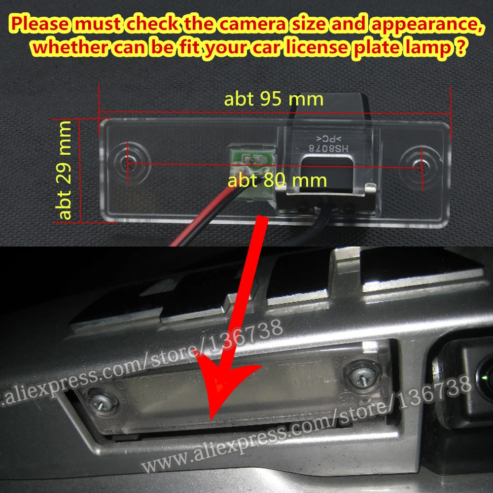 Автомобильная камера заднего вида для Toyota Land Cruiser Prado LC150 Fortuner 4runner Sequoia Subaru SW4 Impreza