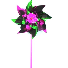 Пластиковые ветряные мельницы дети открытый пластиковый лист маленькие ветряные мельницы красочные для детей Квадратные на открытом воздухе 100 шт