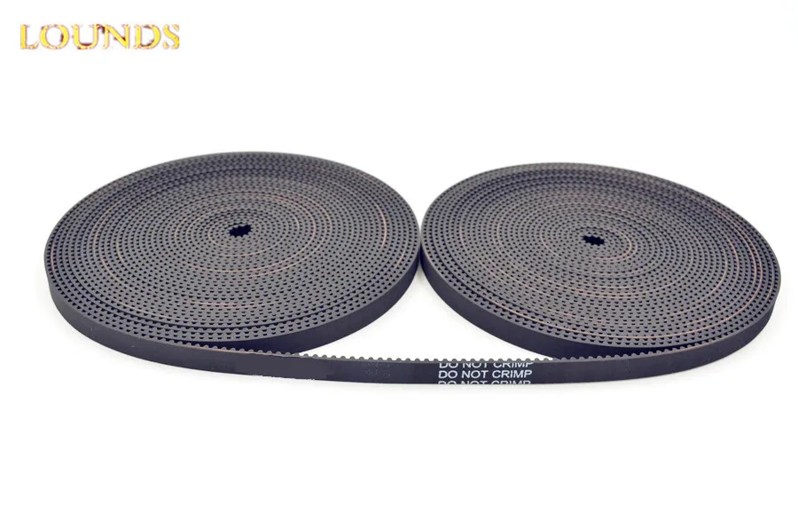

Free Shipping GT2 timing belt width 6mm Rubber 2GT-6mm used in linear drive Small Backlash 2GT 6 belt pulley for 3d printer