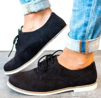 

Fashion Women Flats Casual Shoes Zapatos Mujer Woman Ladies Sapato Feminino Lace Up Gladiator Chaussure Flat Footwear TA1162