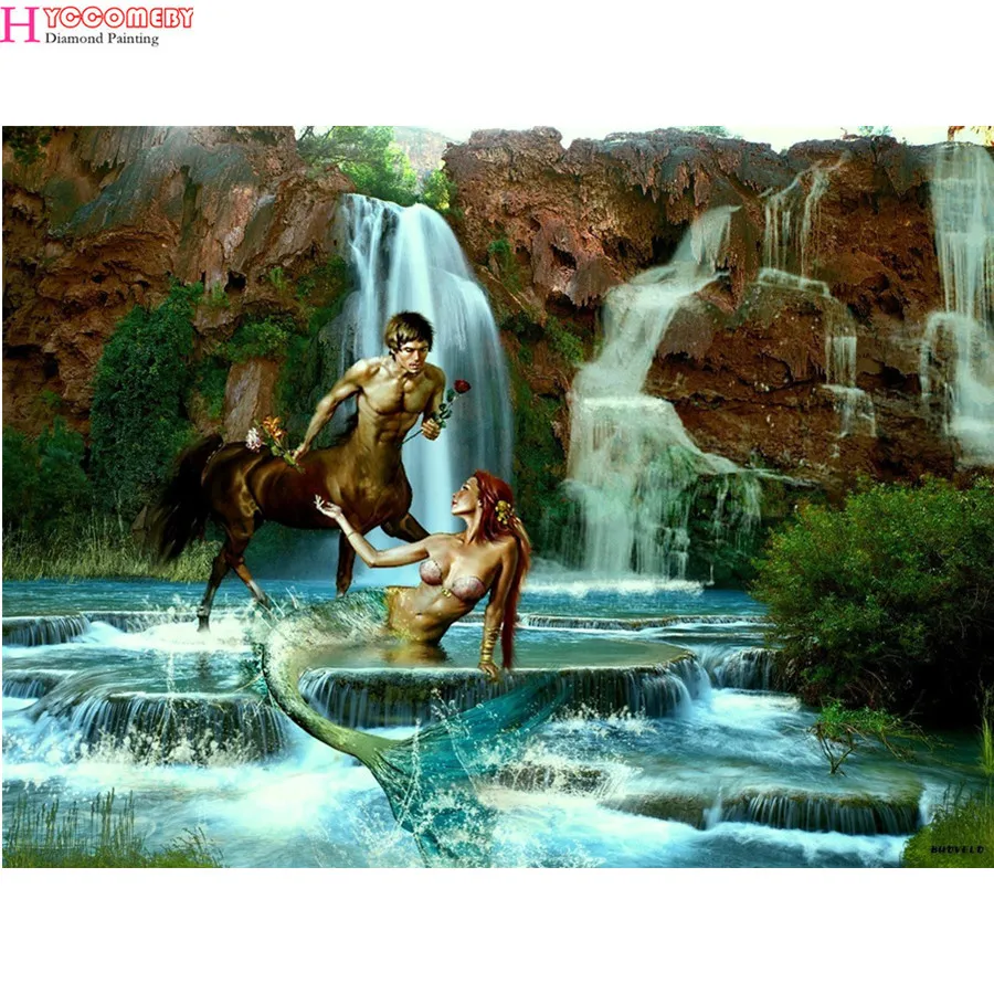

Full Square / Round Drill 5D DIY Diamond Painting "Fantasy / Love" 3D Embroidery Cross Stitch Mosaic Home Decor Gift