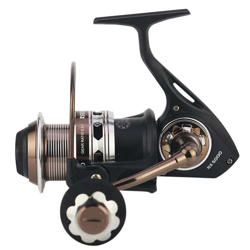 REELSKING Spinning Carretel De Pesca de Metal