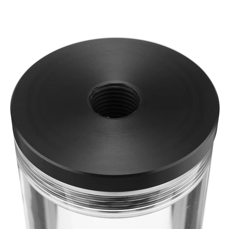 إسطوانة من الأكريليك خزان خزان المياه G1/4 50mm x 140mm للكمبيوتر السائل التبريد عالية الجودة مياه التبريد عدة ل الكمبيوتر وحدة المعالجة المركزية