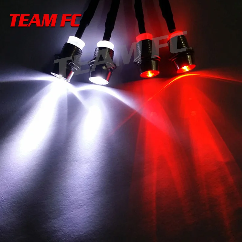 

2PCS 2/4 Lights 70cm Lenght RC LED Night Headlamps Headlights 3/5mm LED Light for Model Drift Crawler Car For RC Car NSV775