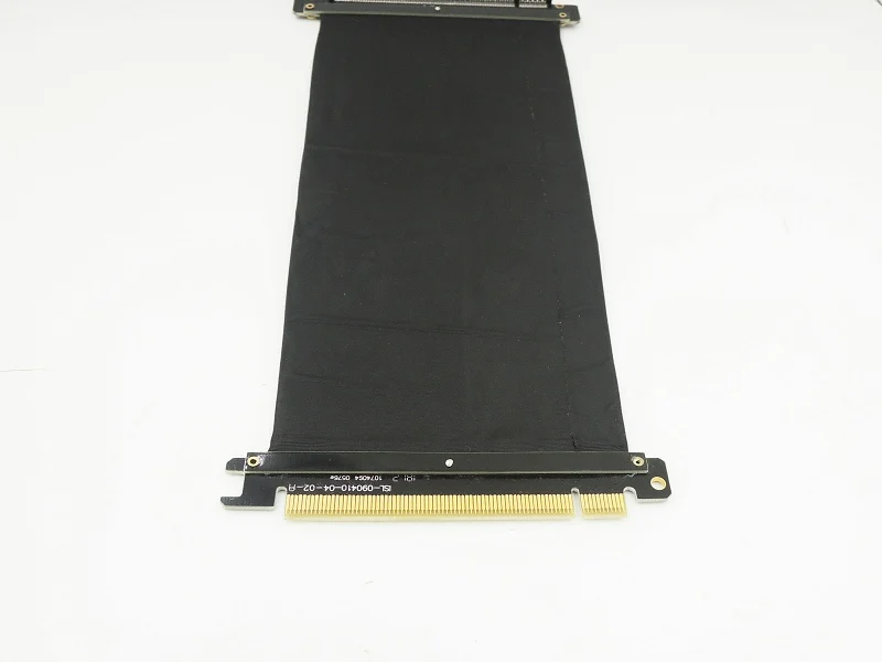 Двойной защитный экран KEFU PCI E Express x16 на X16 расширитель платы гибкий Удлинительный
