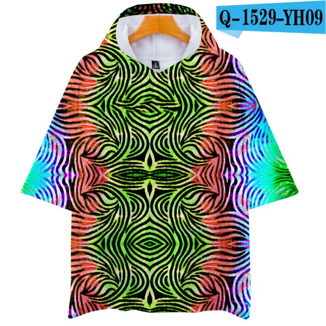 3D Tie Dye Flashbacks Толстовка Футболка мужская женская цветная психоделическая Футболка модная Harajuku фирменная футболка одежда - Цвет: 3d-5250