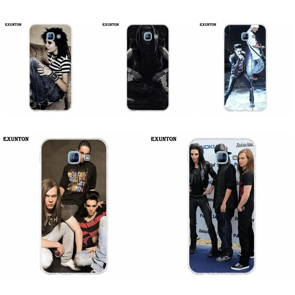 

For Galaxy J1 J2 J3 J330 J4 J5 J6 J7 J730 J8 2015 2016 2017 2018 mini Pro Soft Covers Capa Germany Famous Rock Band Tokio Hotel