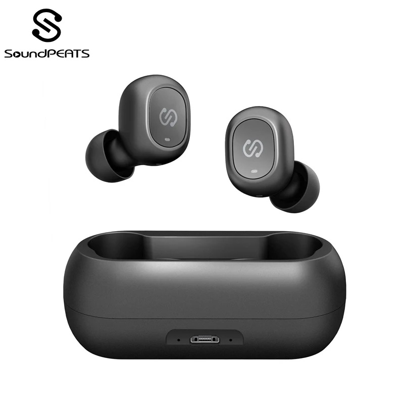 SoundPEATS Truefree TWS Bluetooth наушники мини невидимый 3D HiFi стерео Bluetooth 5,0 беспроводные наушники гарнитура