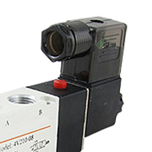 

DSHA New Hot 4V210-08 DC 24V 2 Position 5 Way Pneumatic Solenoid Valve