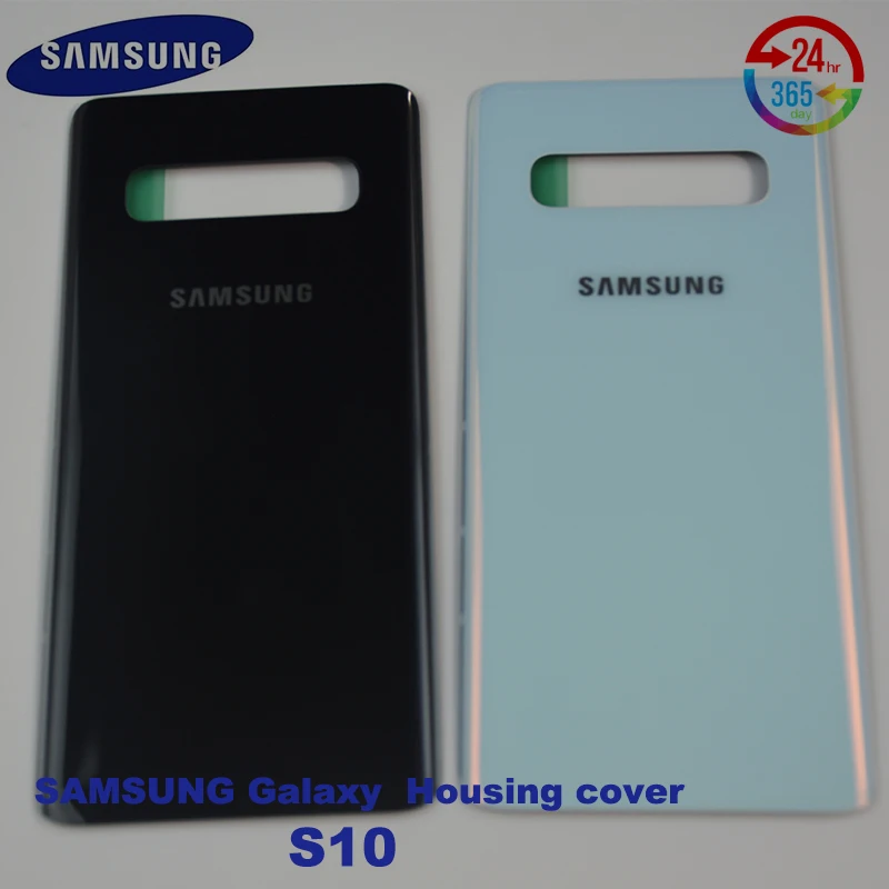 

10Pcs/lot Samsung Galaxy S10 G973 S10 Plus S10+ G975 Housing Battery Cover Back Cover Case Rear Door Chassis