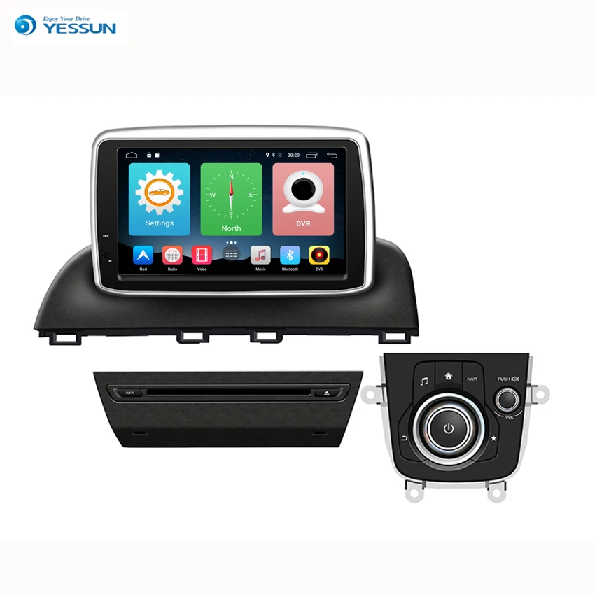 

Yessun For Mazda 3 New 2014~2016 Android Car Navigation GPS Audio Video Radio HD Touch Screen Multimedia Stereo Player.