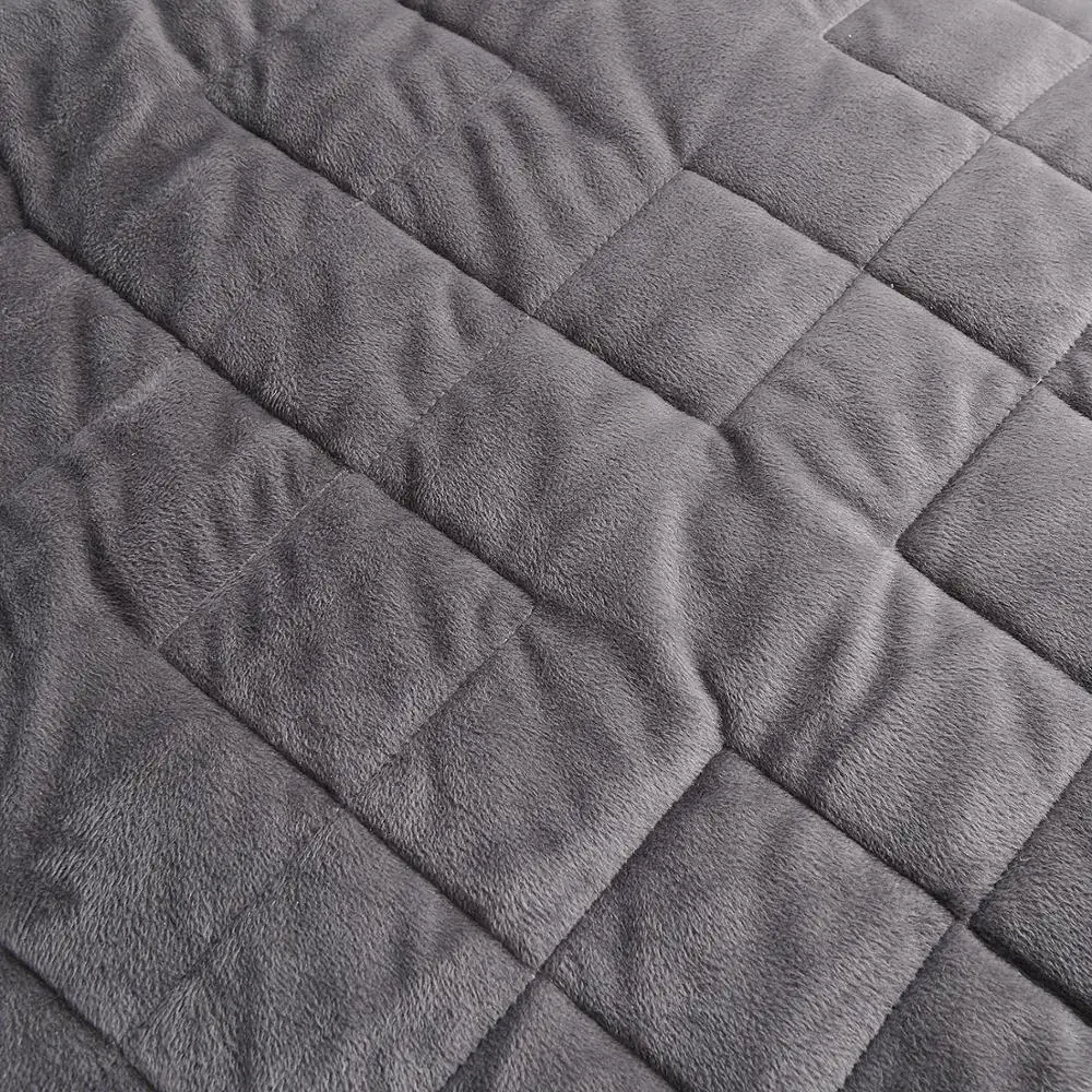 SunnyRain 1-шт. Вельветовое одеяло для взвешивания одеяло s толстый пододеяльник одеяло king size чехол