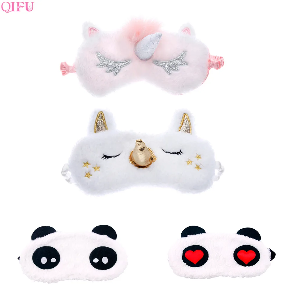 

QF Unicornio Party Unicorn Sleeping Eye Mask Paccessories Unicorn Party Favors Birthday Unicorn Party Decorations Supplies Girl