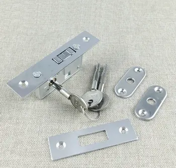 

Invisible/Mortise lock,Pull gate Hook lock,Alloy lock body,For Framed glass door,strong, durable,Door hardware