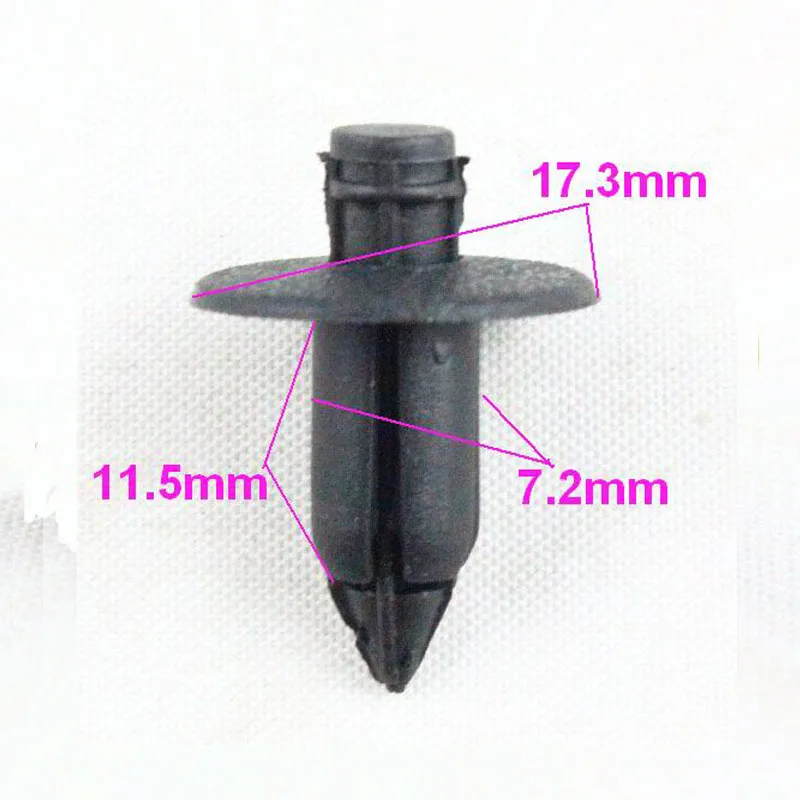 Автомобильный пластиковый Крепеж заклепки внутренняя отделка приборной панели зажимы фиксаторы автомобильный расширительный