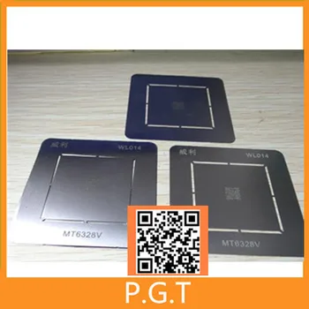 

2pcs BGA Stencil Direct Heating Reballing Stencil for IC MT6328V MT6328 reballing Solder template stencil