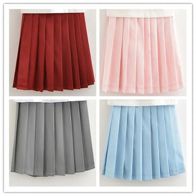 Skirt School Uniform Japanese Korea Carnaval Volwassen Kostuums Uniforme Sailor Corea Cosplay Manga Seifuku Japones Student