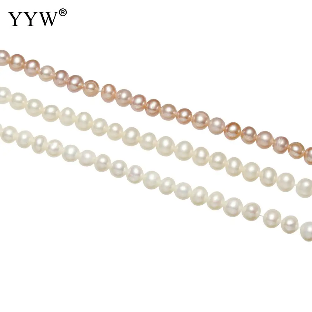 Культивированный картофель пресноводный жемчуг бусины натуральный 4-5 ...