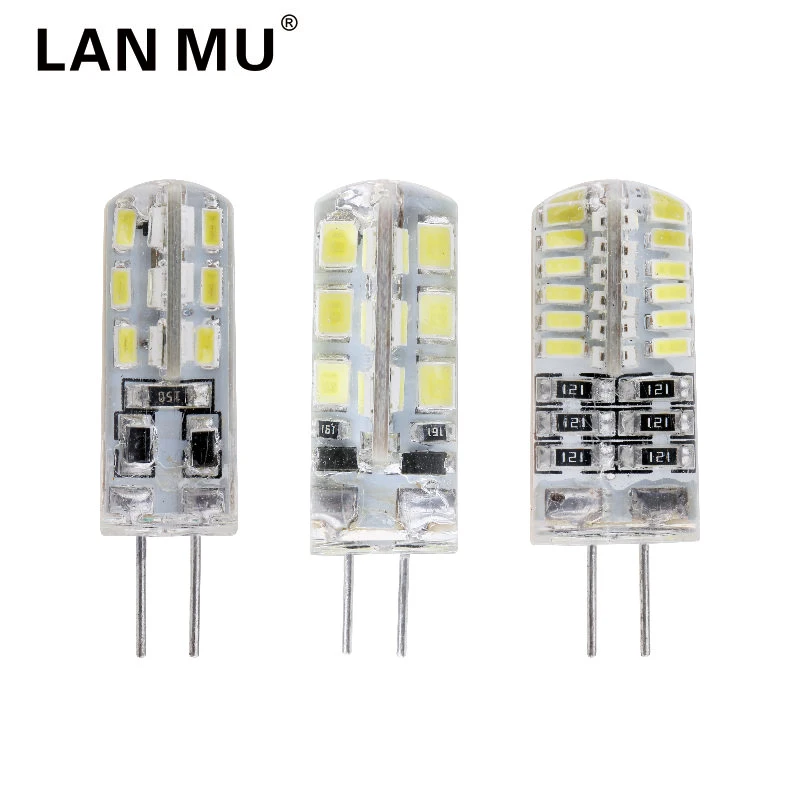 

LAN MU DC12V G4 LED Bulb 24 48 LEDs G4 Lamp Light for Crystal Chandelier G4 LED Lights Lamp Replace halogen Spotlight