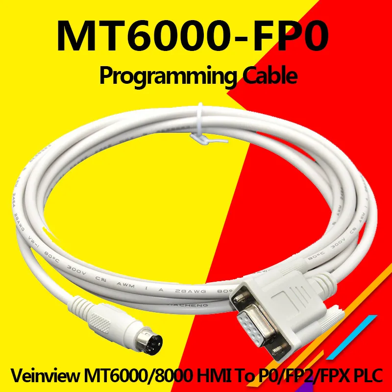 MT6000-FP0 подходит veinview MT6000 8000 Сенсорная панель ЧМИ подключения Nais Panasonic FP0/FP2/FPX PLC Кабель для программирования