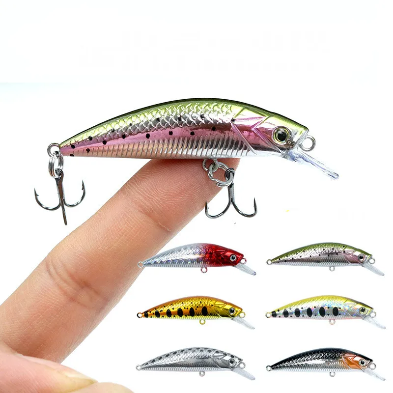 

5 Cm / 6.5 G False Bait The Bionic Bait He Is Good at Catching White-tipped Tilapia