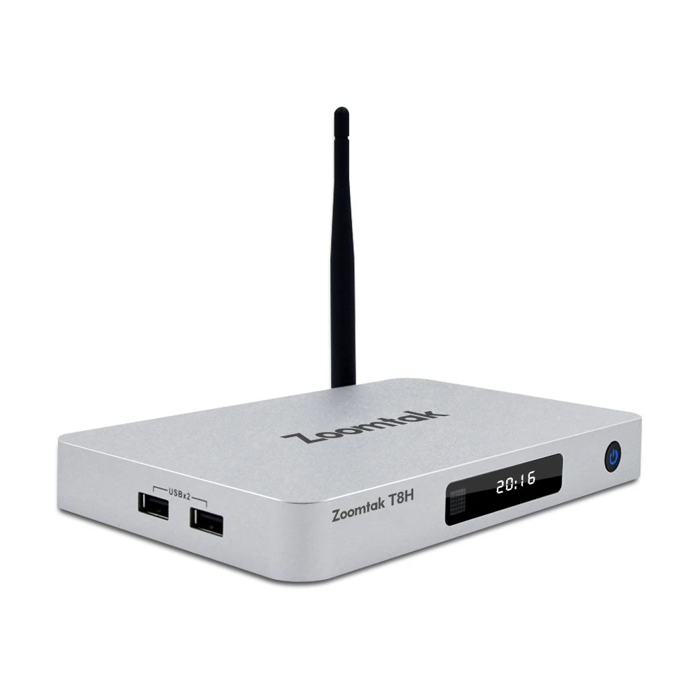 

Zoomtak T8H TV Box Android 5.1 KODI 16.1 1000M Ethernet 2GB RAM 16GB S905 Quad Core 2.4GHz/5.8GHz Dual Wifi Mini PC