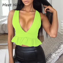 Новые модные женские майки и пикантные топы с открытой спиной