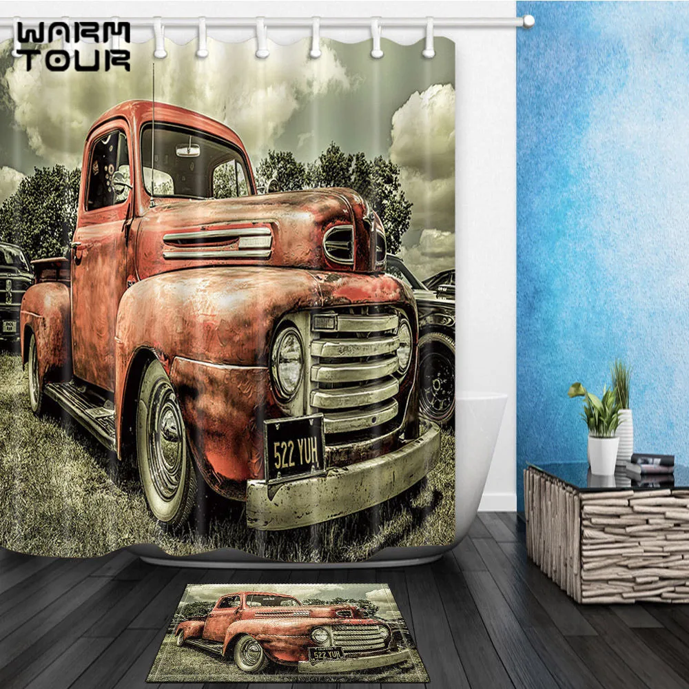 Warm Tour Custom Old Car Waterproof Decorative Waterproof Fabric