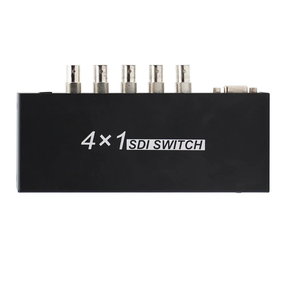 

High Quality 2PCS/LOT SDI 4x1 Switch 4 Channels SDI Signal To A SDI Signal Channel Support Full-HD SDI Signal Input And Output