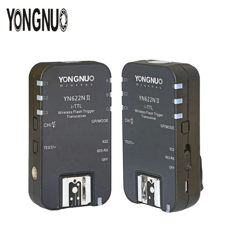 YONGNUO YN622N-TX ttl беспроводной главный контроллер вспышки передатчик+ 2 шт. YN622N II YN-622 ttl беспроводной триггер вспышки для Nikon