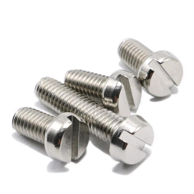 M2 Slotted Cheese Head Machine Screws Stainless Steel PacK of 100
