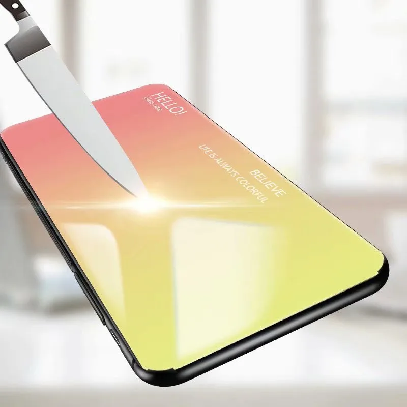 Чехол из закаленного стекла для Vivo V11 Pro 6 41 &quot силиконовая рамка стекло жесткая