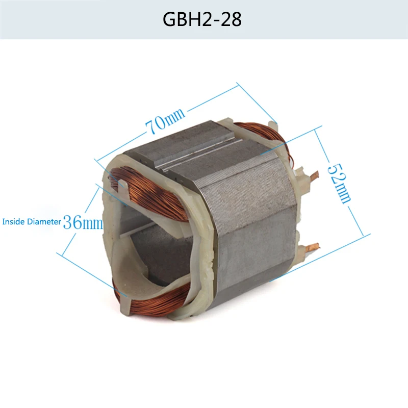 Electric hammer drill stator coil for Bosch GBH2-28 GBH2-28DFV, Power Tool Accessories Electric hammer drill stator coil for Bosch GBH2-28 GBH2-28DFV, Power Tool Accessories