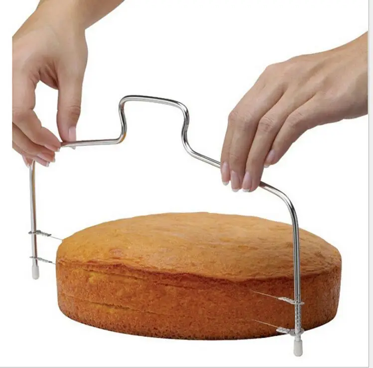 

Bread Cutter Baking Tool Double Line Cake Cutter Layerer Hot Kitchen Kitchen Kitchen Tools Wholesale