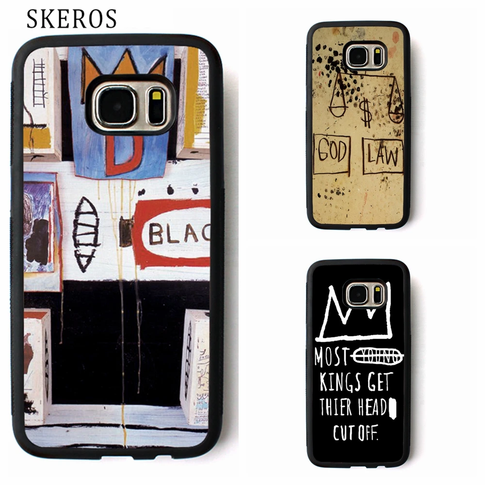 Skeros Жан Мишеля баскии K5 Телефон чехол для Samsung Galaxy S3 S4 S5 S6 S7 S8 Edge примечание 3 4