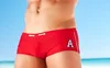 AUS020 Модные мужские пляжные шорты, Мужская одежда для доски быстросохнущая - Цвет: Красный
