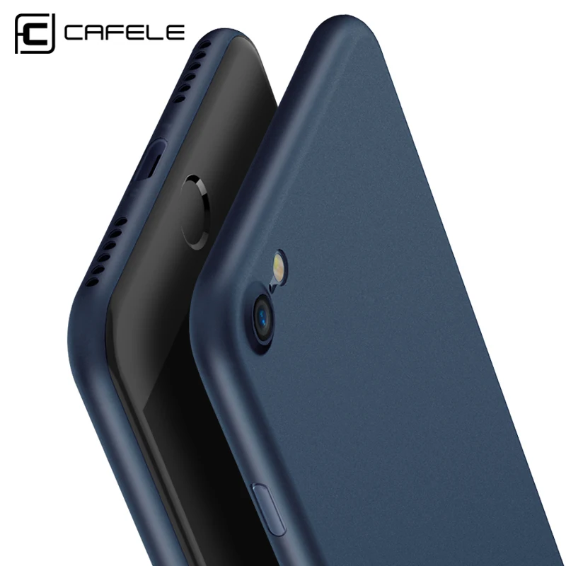 Original CAFELE para Apple iphone 8 7 funda de lujo suave mate suave TPU funda trasera de silicona para iphone 8 7 más Coque tapa