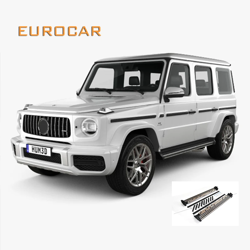

G class w464 Side Steps for Mercedes 2019 G class Running Boards stainless steel
