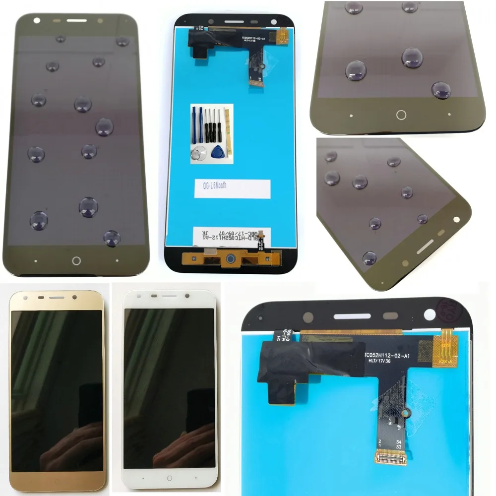 

Shyueda For ZTE Blade A6 /A6 LITE A0620 A0621 5.2" 100% New Test AAA+ S-IPS LCD Display Touch Screen Digitizer with free tools