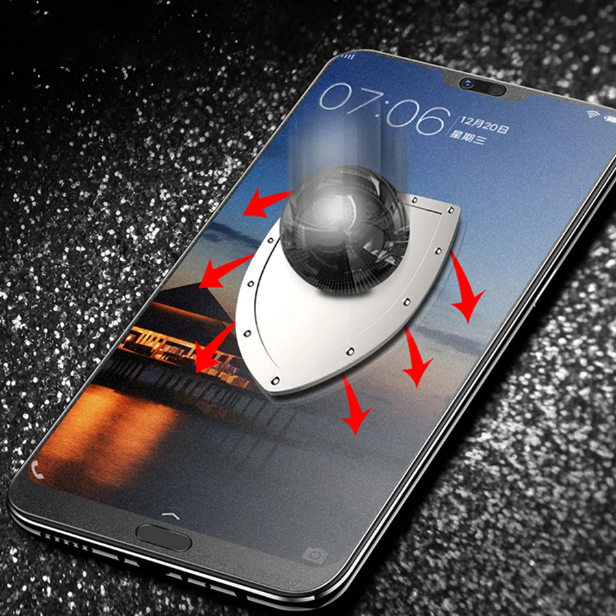 Для huawei Honor View 20 v20 8X P30 P20 Pro mate Lite Nova 3i P Smart Plus 2019 матовая защита для экрана из