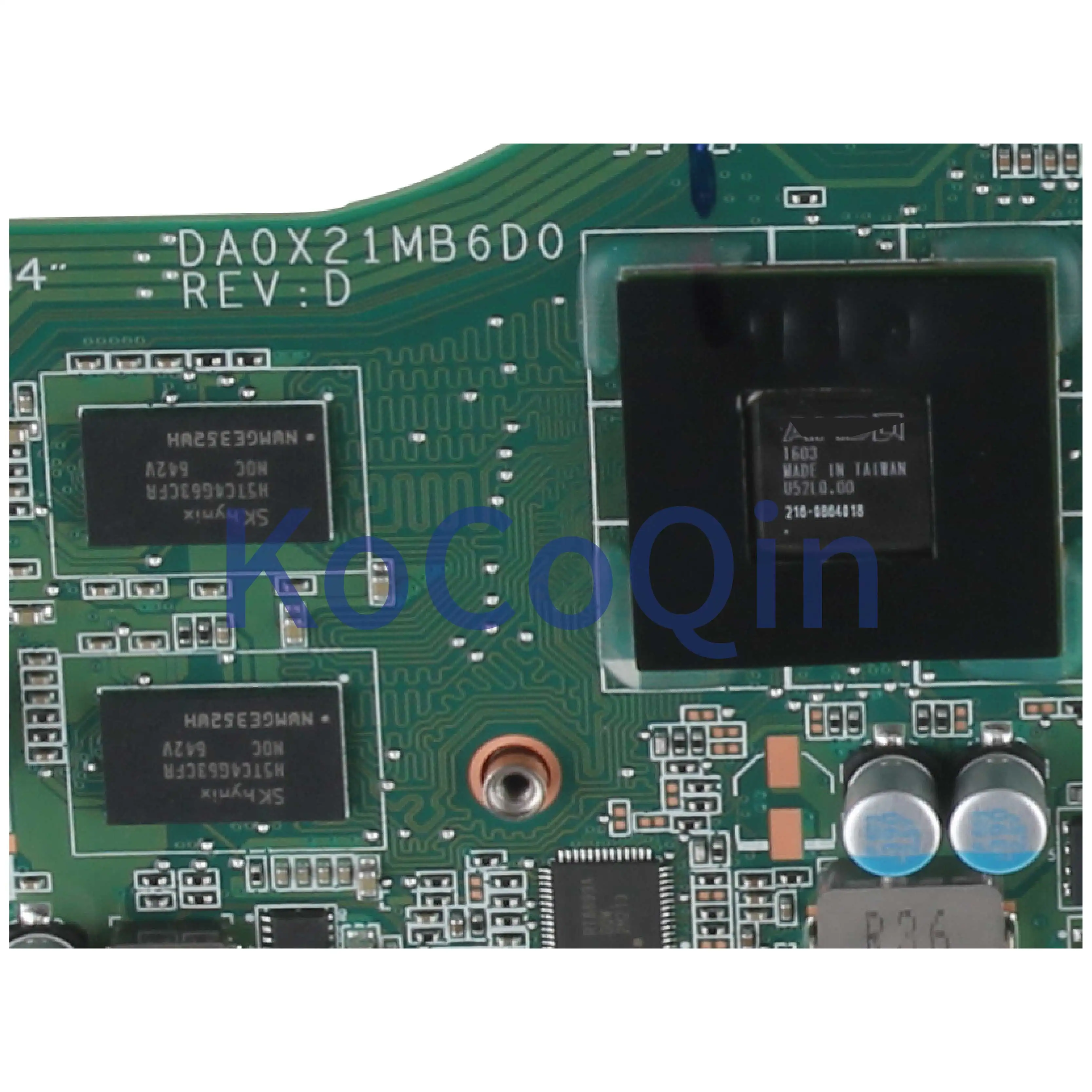 Promo  KoCoQin Laptop motherboard For HP 17-G 17T-G 17-AB Mainboard 844521-001 844521-601 DA0X21MB6D0 AMD 