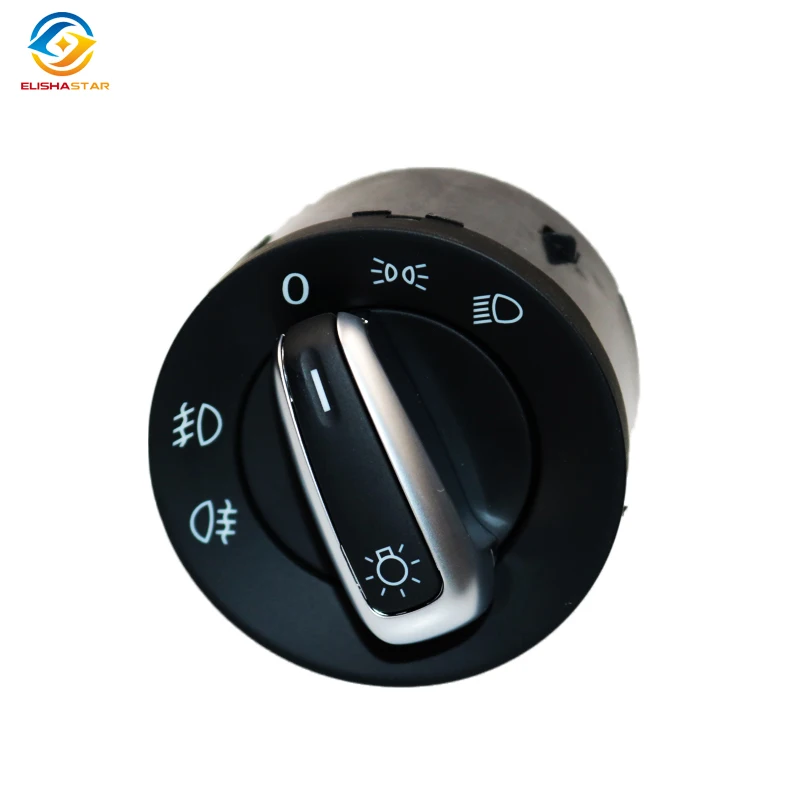 

5ND941431A Chrome Headlight Switch FOR V W Golf 5 6 G TI Mk5 Mk6 J etta 5 6 Passat B6 Cadday Tiguan h 5ND 941 431A