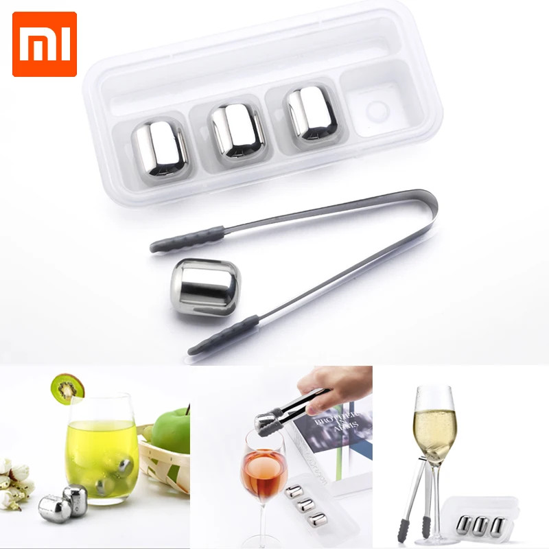 Оригинальный Xiaomi Mijia Circle Joy Ice cube 304 нержавеющая сталь моющаяся машина для